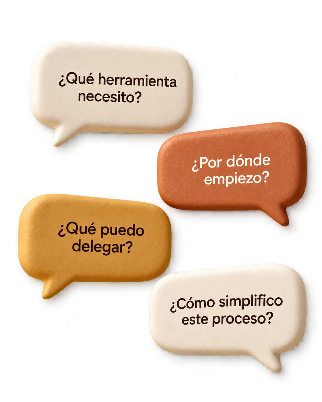 Preguntas para una consultoría: qué herramienta necesito, por dónde empiezo, qué puedo delegar y cómo simplifico este proceso